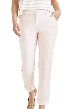 Dockers Damskie spodnie weekendowe chinosy slim, , 26