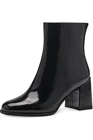 Marco Tozzi Damskie 2-25327-41 botki na obcasie, Black Patent, 36 EU, , 36 EU