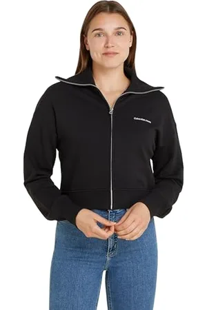Calvin Klein Jeans Damskie rozproszone Monologo Zip Throughs, , L