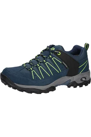 BRUTTING Męskie buty trekkingowe Mount Pinos Low, granatowe/lemon, 47 EU, , 47 EU