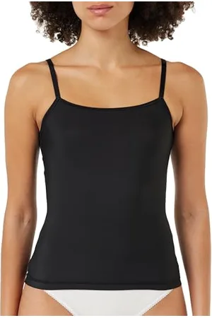 Sloggi Damska koszulka Soft Adapt Spaghetti 01, czarna, L, czarny, L