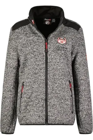 Geographical Norway Tango Damski ciepły polar ciepły damski zamek błyskawiczny kurtka jesienno-zimowa ciepła damska - długi rękaw sweter futrzany miękki komfort na zewnątrz ( 2XL), , XXL