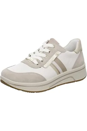 ARA Damskie buty sportowe Sapporo, Shell, kremowe, platynowe, 42,5 EU szerokie, , 42.5 EU Weit