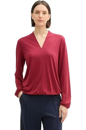TOM TAILOR Damska koszulka z długim rękawem, , 3XL