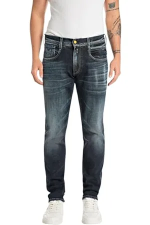 Replay Męskie dżinsy Anbass Slim-Fit, , 30W / 36L