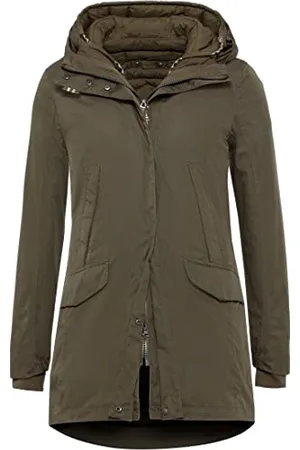 Camel Active Damski płaszcz funkcyjny teXXXactive® z mieszanki bawełny organicznej, , 34