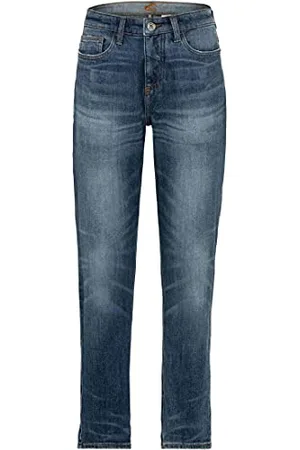 Camel Active Womenswear Damskie Spodnie 3884255574, Mid Blue, 27W / 32L, Niebieski Mid Blue, 27W / 32L