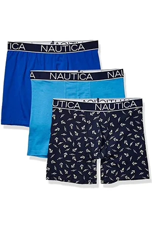 Nautica Bokserki męskie (3 sztuki), , M