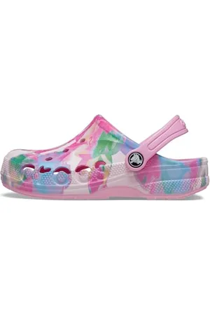 Crocs Chłopięce unisex dziecięce chodaki sezonowe z nadrukiem, goździk, 37 EU, Goździk, 4 UK Child