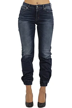 Moschino Damskie spodnie Jog Personalised z logo Back Tag Casual Pants, , 30