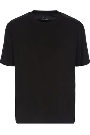 Armani Exchange Męska koszulka z wytłoczonym logo, regularny krój, rozmiar S, , XXL