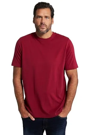 JP 1880 Męskie, duże rozmiary, duże rozmiary, męskie t-shirty, L-8XL, basic, 2 sztuki, okrągły dekolt, do 8XL 702637, , L