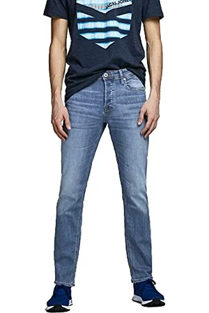 JACK & JONES Mężczyźni Jjiglenn Jjoriginal Am 815 Noos Spodnie, , 34W / 32L