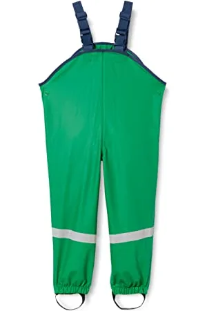 Playshoes 408622 polarowe spodnie na szelkach Uniseks - dzieci, 29 – zielony, 98