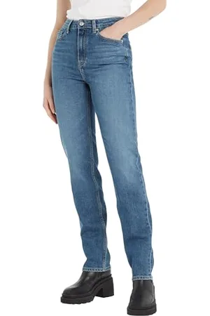 Tommy Hilfiger Damskie klasyczne proste spodnie jeansowe Rw , , 31W / 30L