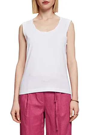 ESPRIT Tank top z wycięciem w stylu Twist, , M