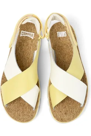 Camper Damski TWS Flat Sandal, wielokolorowy, 42 EU, , 42 EU