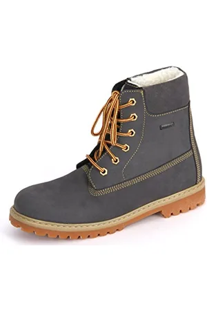 Däumling Unisex dziecięce buty Andy z krótką cholewką, szary - - 34 EU