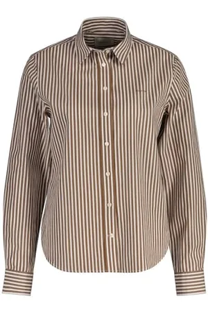 GANT REG POPLIN Striped Shirt, , 34