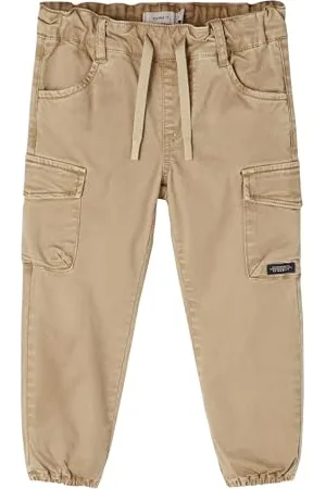 NAME IT Chłopięce spodnie cargo, , 122