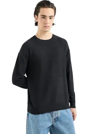 Armani Exchange Męska bluza Comber Cotton z poziomym paskiem, , M