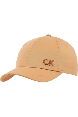 Calvin Klein Damska bawełniana czapka CK K60K612000, brązowa (lew), jeden rozmiar, , Rozmiar uniwersalny