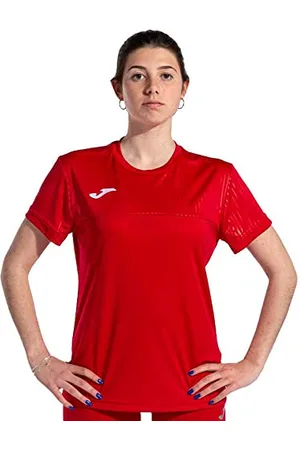 Joma Damska koszulka z krótkim rękawem, czerwona, S