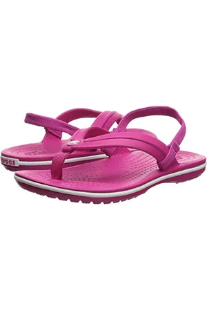 Crocs Unisex - klapki Crocband dla dorosłych, Różowy Cukierkowy Różowy 6x0, 7 UK Child