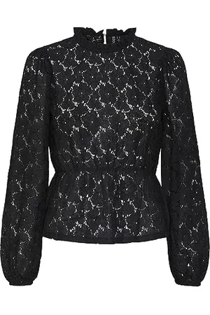 Pieces® Bestseller A/S Damska bluzka Pcjanessa Ls Lace Top, , XL