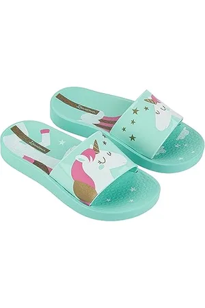 Ipanema URBAN V Slide Kids sandały przesuwne, zielone/zielone/białe, 32 EU, , 32