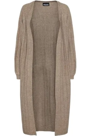 Pieces® Damski kardigan Pcmaggy Ls Long Knit Noos Bc, , L