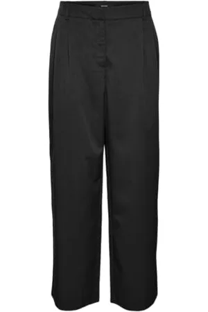 VERO MODA VMNILA MW luźne spodnie DAD NOOS, , 34W / 32L