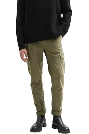 TOM TAILOR Męskie spodnie cargo Regular Tapered, , XL