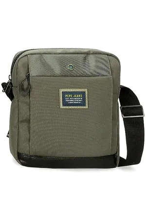 Pepe Jeans Leighton torby na ramię i kosmetyczki, niebieski, czarny, poliester, różne rozmiary, , Talla única, Torba na tablet