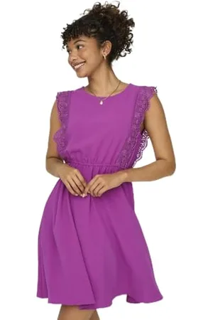 ONLY Onlmette Life SL Lace Dress Wvn Letnia sukienka damska, , S