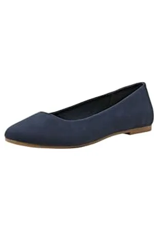 ESPRIT Damskie modne baleriny, 400/NAVY, 36 EU, , 36 EU