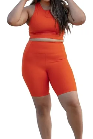 GIRLFRIEND COLLECTIVE Women’s Yoga Shorts High-Rise, Fitness Shorts, Short Leggins, High-Waist Shorts for Yoga and Fitness, Gym and Cycling Shorts