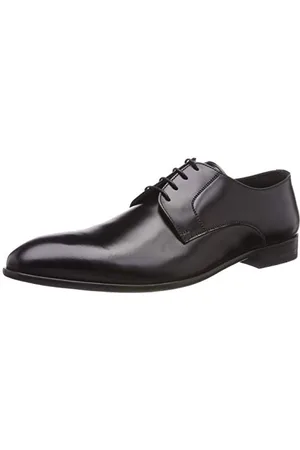 Lottusse Męskie derbys L5881, czarny - Schwarz Slimer Negro Slimer Negro - 46 EU