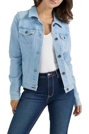 Wrangler Damska kurtka dżinsowa ze stretchem, L