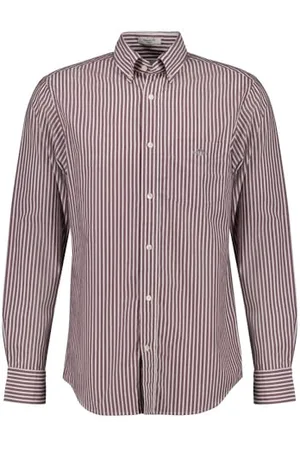 GANT REG POPLIN Stripe Shirt, , XL