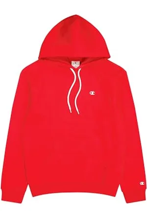 Champion Legacy Basics - Powerblend Fleece Bluza z kapturem, Czerwony Wiśnia (BDC), S Mężczyźni FW24, , S