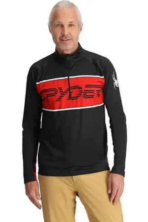 Spyder Paramount 1/2 Zip, męski, Volcano, L, , L
