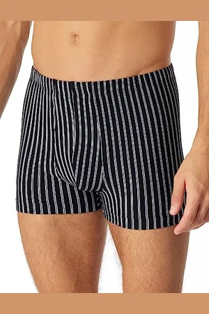 Schiesser Schieser Herren Unterwäsche Short für Männer weich und bequem ohne Gummibund Bio Baumwolle - Cotton Casual
