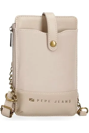 Pepe Jeans Morgan Joumma Bags damskie plecaki na co dzień torby podróżne, beżowo-czarne sztuczne futro damskie, , Talla única, Torba na ramię