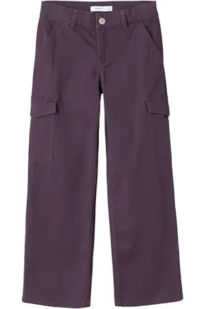 NAME IT Dziewczęce spodnie cargo, , 116