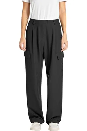 Replay Damskie spodnie cargo z wysokim stanem Comfort fit, , 26W