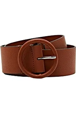 ESPRIT Szeroki pasek w talii ze skóry, , S