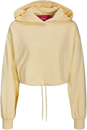 JACK & JONES Damska bluza z kapturem Jjxx Jxalfa Loose Every Crop, , L