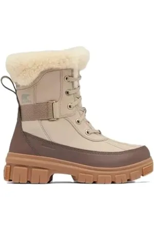 sorel Torino V Parc Boot WP Damskie śniegowce wodoodporne, beżowy (Omega Taupe, Gum 10), 41.5 EU