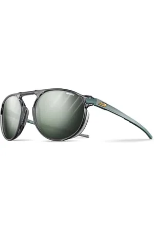 Julbo Meta Okulary przeciwsłoneczne, Shiny Tryearslu Czarny/Army/Gold, L Unisex Dorosły, Shiny Tryearslu Black/Army/Gold, L